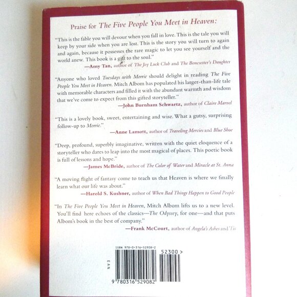 MITCH ALBOM Two Book Set "The 5 People You Meet in Heaven" & "The Next Person... - Picture 4 of 5